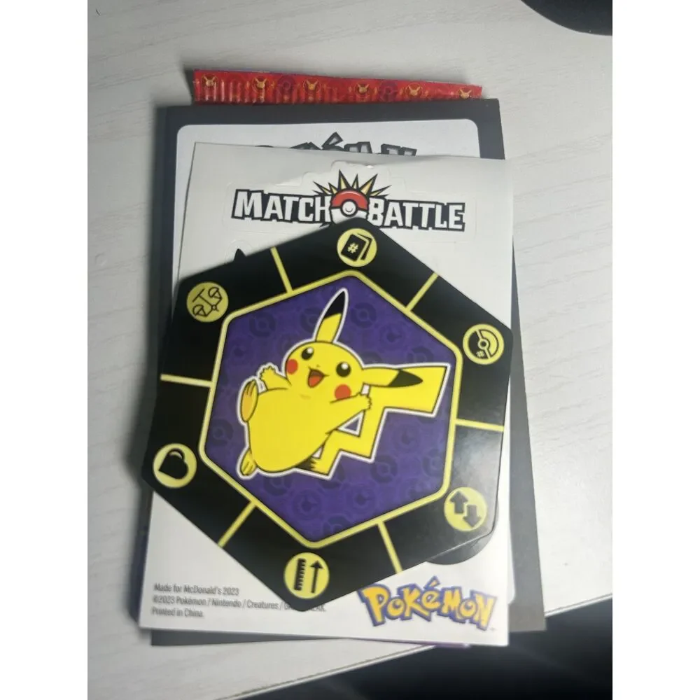 Match Battle Pack Pokemon McDonalds 2023 Near Mint